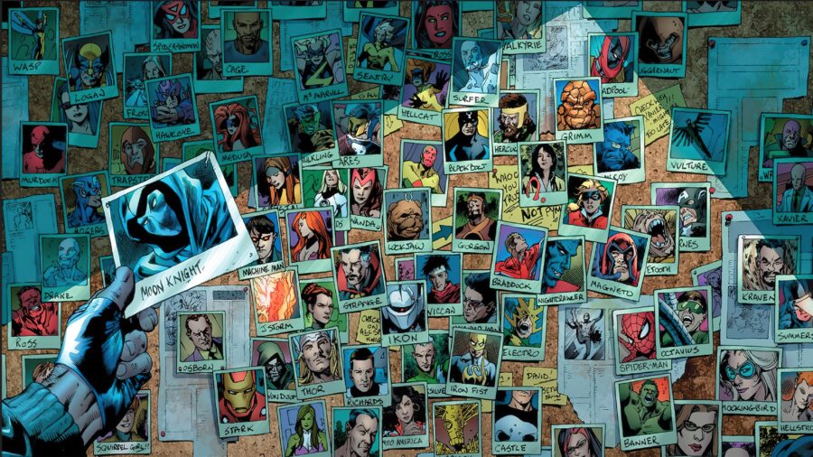 Marvel’s Epic Avengers Assemble: Comic Book Extravaganza Wallpaper