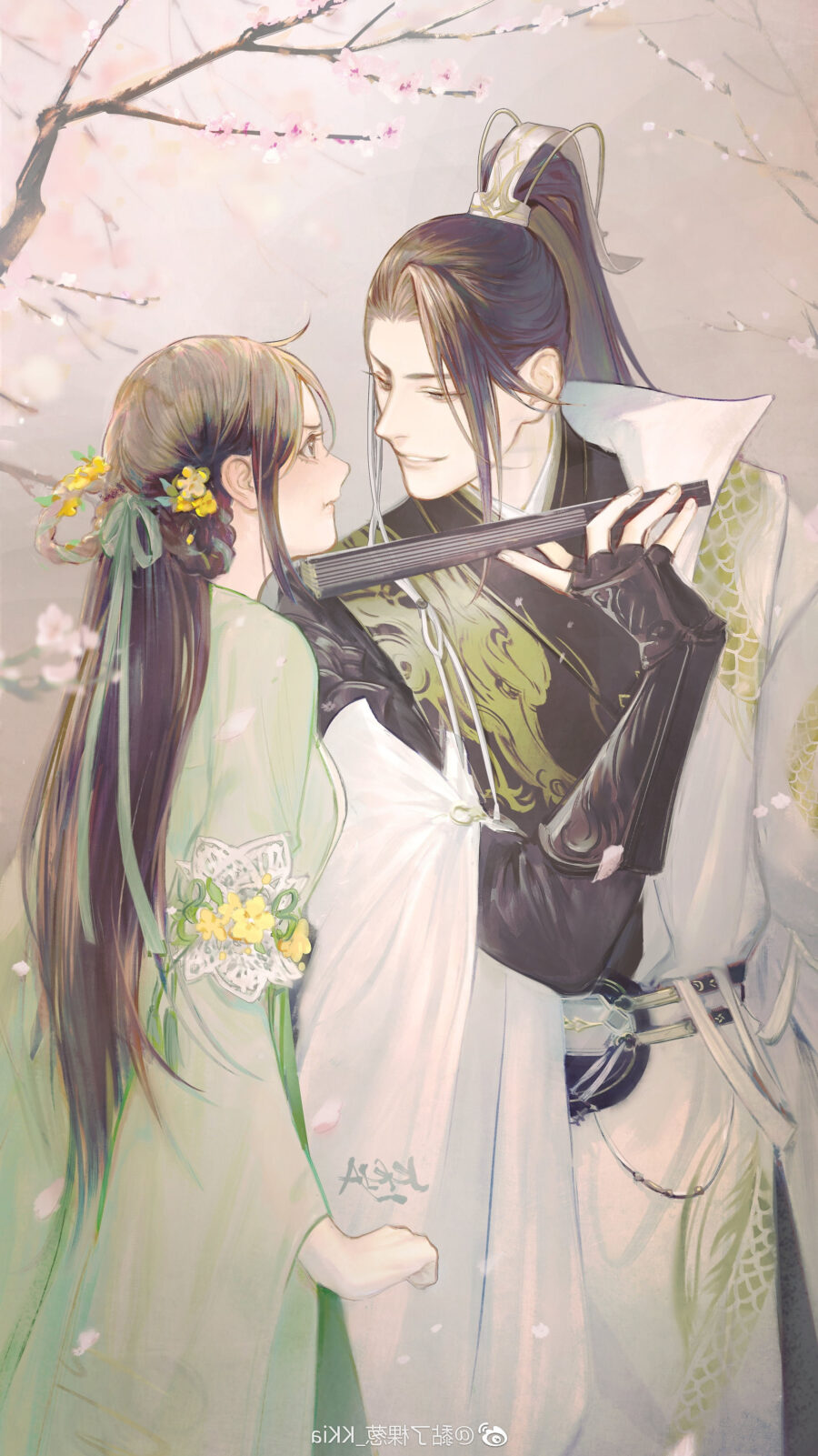 Anime Couple: A Love Beyond Dimensions Wallpaper