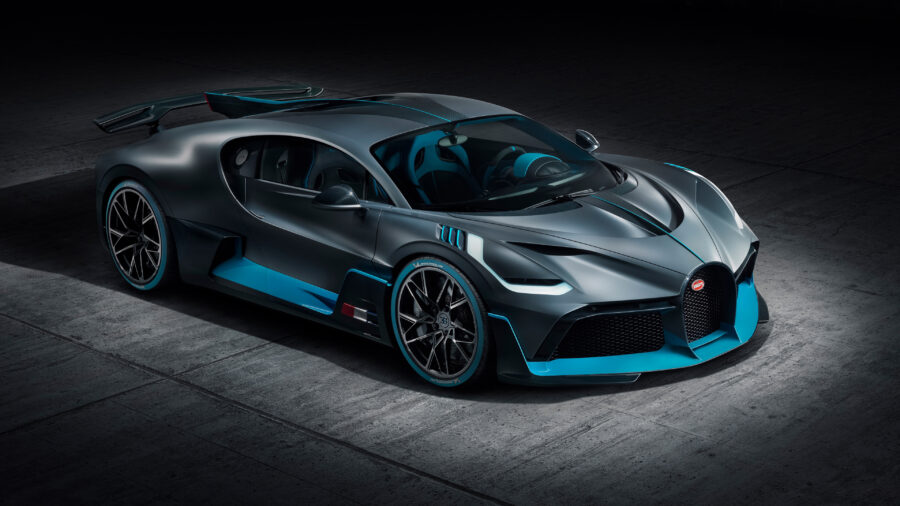 Bugatti: Unleashing Supercar Power on Pavement Wallpaper