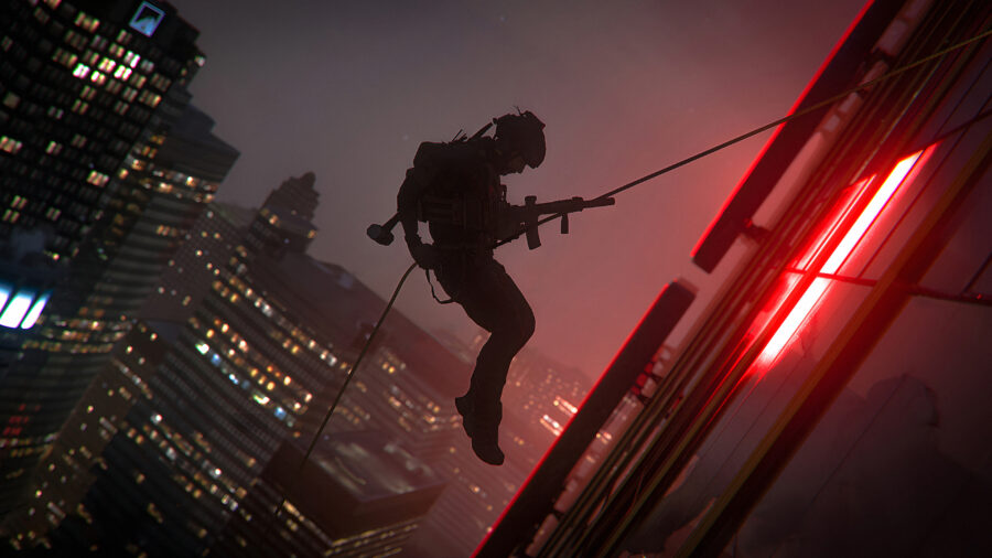Call of Duty Modern Warfare: hangende held Achtergrond