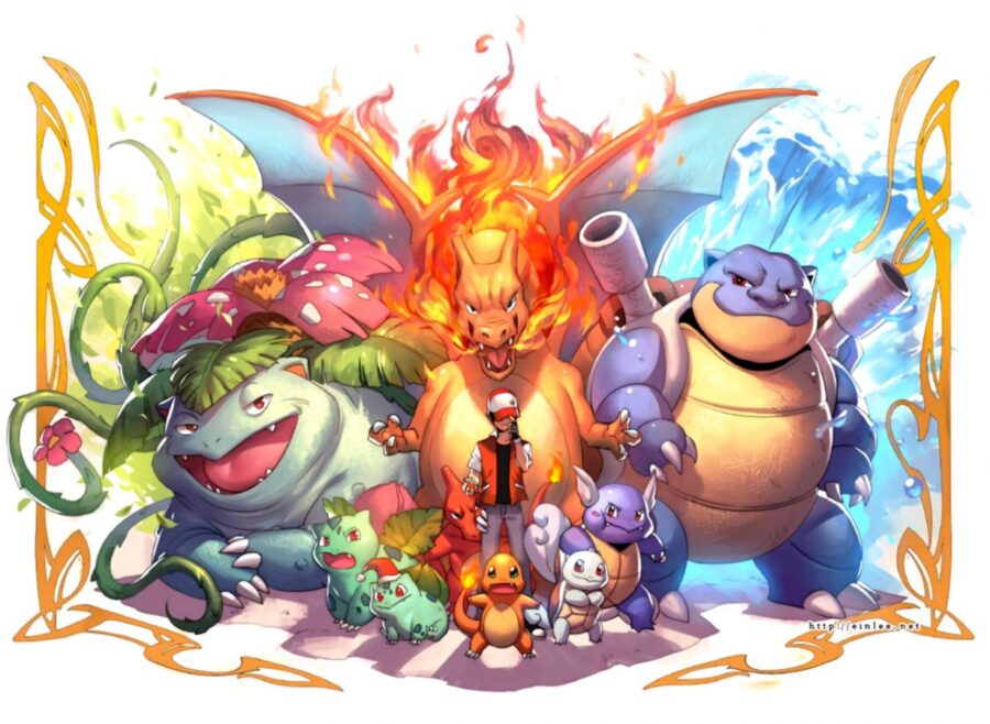 Charizard: Fiery Evolution Showcase Wallpaper