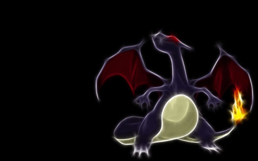 Charizard: Fiery Glow Achtergrond