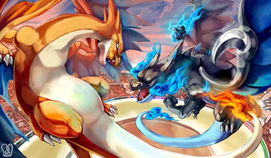 Charizard: Episch vlammenduel Achtergrond