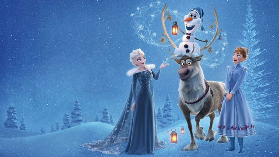 Frozen: Betoverde Sneeuwvrienden Achtergrond