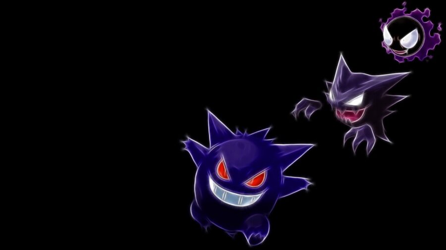Gengar: Haunting in the Dark Wallpaper