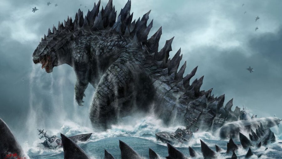 Godzilla komt tevoorschijn: Monsterlijke stekels uit de diepte Achtergrond