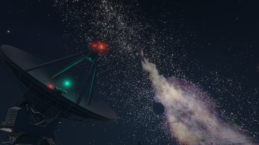 GTA 5: Celestial Satellite Dish Delight Achtergrond