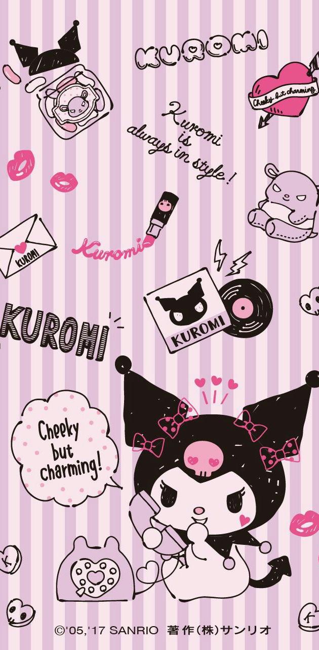 Kuromi: Stijlvol en brutaal chique Achtergrond