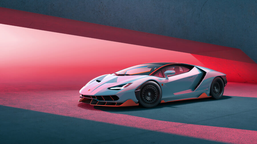 Lamborghini: Supercar-kracht binnenshuis Achtergrond