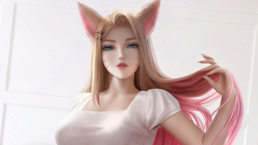 League of Legends: Feline Ears Unleashed Wallpaper