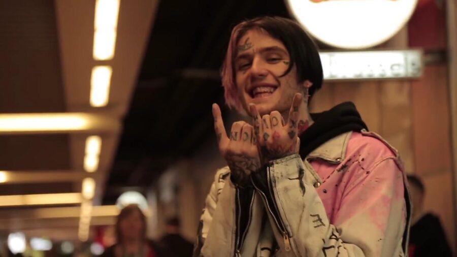 Lil Peep: Inked Hands Tell His Story Wallpaper