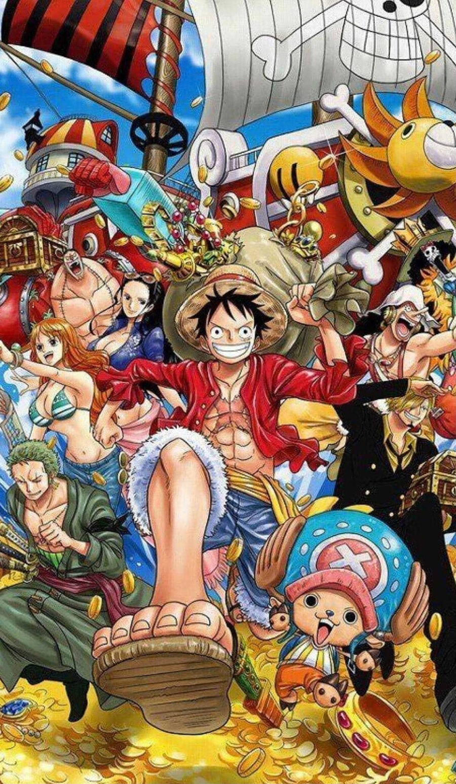 One Piece: Straw Hat Crew Avontuur Achtergrond