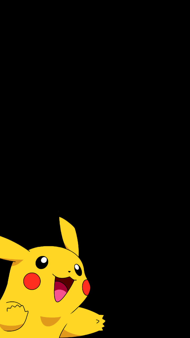 Pikachu: Electric Charm in Cartoon Wonderland Wallpaper