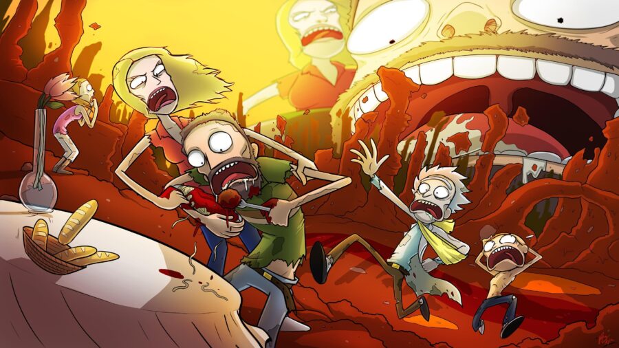 Rick en Morty: Chaotisch Avontuur Achtergrond