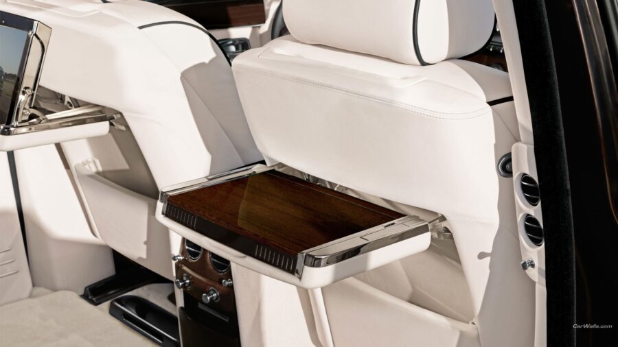 Rolls Royce: Elegant Interieur Achtergrond