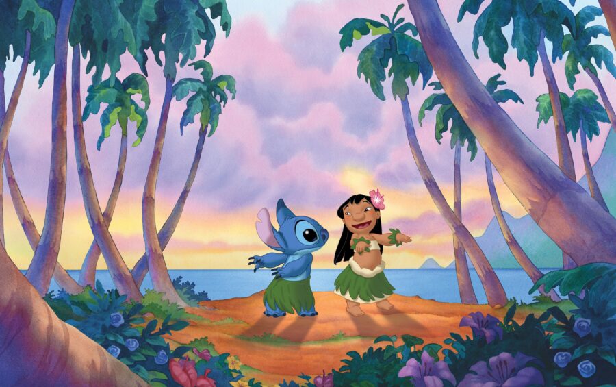 Stitch: Tropical Friends Adventure Wallpaper