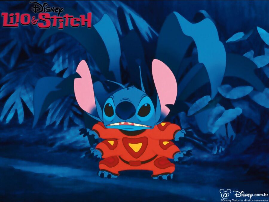 Stitch: Tropical Night Adventure Wallpaper