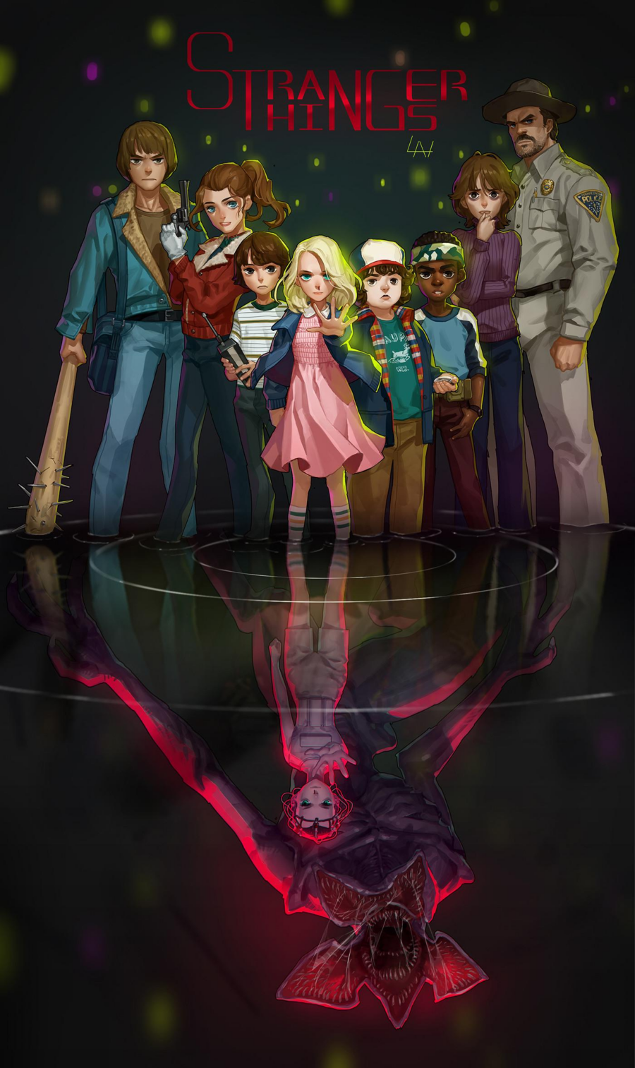 Stranger Things: Reflections in Watery Depths Achtergrond