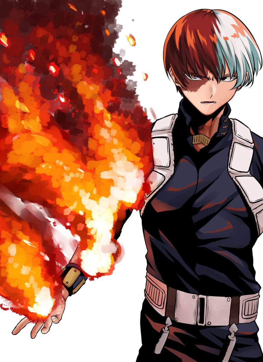 Tokodori: Blazing Inferno of Power Wallpaper