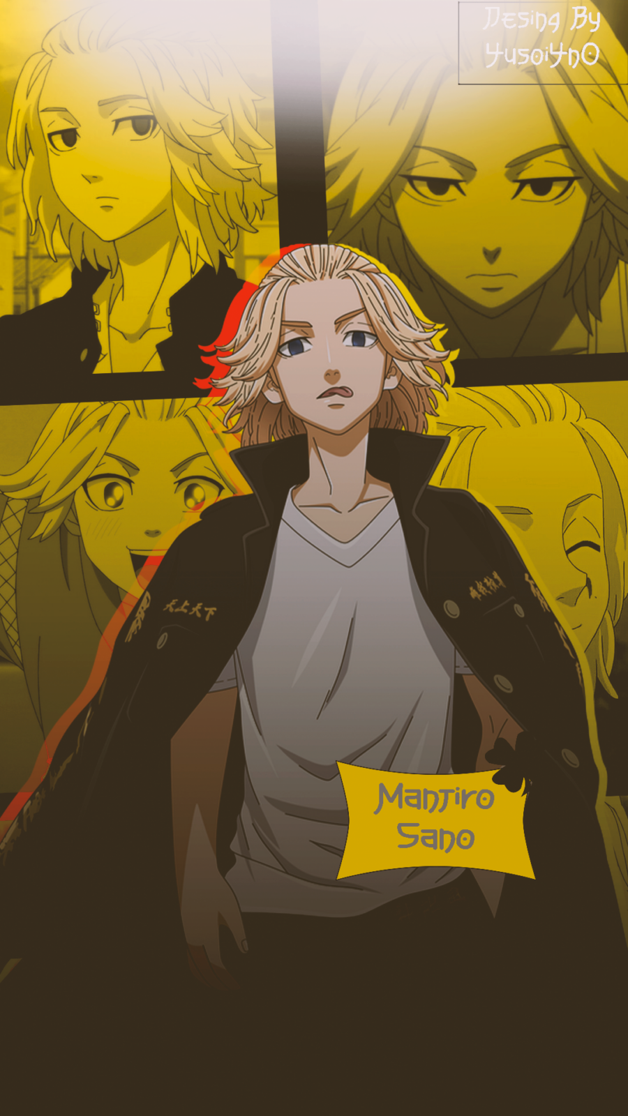 Blonde-haired Hero in Tokyo Revengers Wallpaper