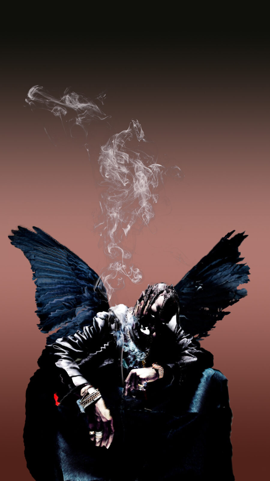 Travis Scott: Wings of Smoke Wallpaper