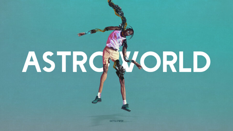 Travis Scott stijgt: Grenzeloze hoogten omarmen Achtergrond